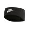 Nike Club Fleece Stirnband Kids Schwarz Weiss F013 - schwarz