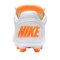 Nike The Premier II FG Weiss Orange F181 - weiss