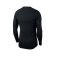 Nike Pro Warm langarm Shirt Schwarz Grau F010 - schwarz