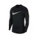 Nike Pro Graphic Longsleeve Shirt Schwarz F010 - schwarz