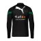 PUMA Borussia Mönchengladbach HalfZip Sweatshirt Schwarz mit Sponsor F01 - schwarz