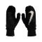Nike Plush Knit LM Handschuhe Schwarz Weiss F010 - schwarz