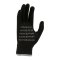 Nike Air Knit Handschuhe Kids Schwarz Silber F093 - schwarz