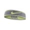 Nike Sport Haarband Grau Gelb F070 - grau