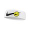 Nike Fury 3.0 Haarband Weiss Gelb F111 - weiss