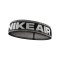 Nike AIR Sport Haarband Running Schwarz Grau F043 - schwarz