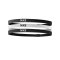Nike Haarband Stirnband Thin 3er Pack F036 - schwarz