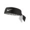Nike Dri-FIT Head Tie 4.0 Haarband Schwarz F189 - weiss