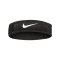 Nike Pro Patella Band 2.0 Schwarz Weiss F010 - schwarz