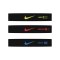 Nike Resistance Bänder Mini 3er Pack Schwarz F013 - schwarz