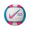 Nike Swoosh Hypervolley 18P Ball Pink Blau F677 - pink