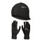 Nike Essential Mütze und Handschuh Set F082 - schwarz