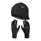 Nike Essential Mütze und Handschuh Set Damen F082 - schwarz