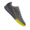 Nike Mercurial VaporX XII Pro IC Grau Gelb F070 - grau