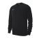 Nike Team Club 19 Fleece Sweatshirt Schwarz F010 - schwarz