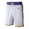 Nike Los Angeles Lakers Swingman Home Short F100 - weiss
