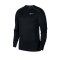 Nike Dry Miler Sweatshirt Running Schwarz F010 - schwarz