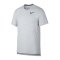 Nike Breathe Dri-FIT T-Shirt Grau F101 - Weiss