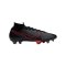 Nike Mercurial Superfly VII Black X Chile Red Elite FG Schwarz F060 - schwarz