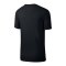 Nike Club T-Shirt Schwarz Weiss F013 - Schwarz