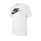 Nike Icon Futura T-Shirt Weiss Schwarz F101 - weiss