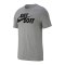 Nike Just Do It Swoosh T-Shirt Grau F063 - grau