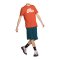 Nike Just Do It Swoosh T-Shirt Orange Weiss F842 - orange