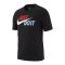 Nike Just Do It Swoosh T-Shirt Schwarz F010 - schwarz