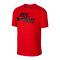 Nike Tee T-Shirt Rot Schwarz F657 - rot