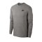 Nike Club Sweatshirt Grau F063 - grau