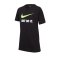Nike Just Do It Swoosh Tee T-Shirt Kids F014 - schwarz