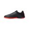 Nike Tiempo Legend VIII Black X Chile Red Pro React IC Schwarz F060 - schwarz
