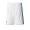 adidas Short Home Real Madrid Kinder 17/18 Weiss - weiss