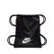 Nike Hertiage 2.0 Gymsack Schwarz F010 - schwarz
