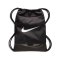 Nike Brasilia 9.0 Gymsack Schwarz F010 - schwarz