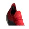 adidas X 18.1 FG Schwarz Rot - schwarz