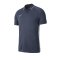 Nike Academy 19 Poloshirt Grau Weiss F060 - grau