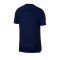 Nike Dry Squad Breathe T-Shirt Blau Orange F492 - Blau
