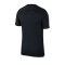 Nike Dry Squad Breathe T-Shirt Schwarz Weiss F011 - schwarz