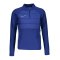Nike Dry Academy 1/4 Zip Sweatshirt Kids F455 - blau