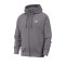 Nike Club Fleece Kapuzenjacke Grau F071 - grau
