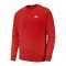 Nike Club Crew Sweatshirt Rot Weiss F657 - rot
