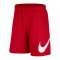 Nike Club Graphic Short Tall Rot Weiss F658 - rot