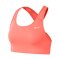 Nike Swoosh Bra Sport-BH (ungepolstert) Damen F854 - orange