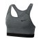 Nike Medium Support Bra Sport-BH Damen Grau F084 - grau