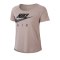 Nike Running Shirt kurzarm Damen Braun F218 - braun