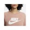 Nike Crew Fleece Sweatshirt Damen Rosa Weiss F609 - rosa