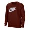Nike Crew Fleece Sweatshirt Damen Rot F273 - rot