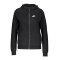 Nike Essential Fleece Kapuzenjacke Damen F010 - schwarz
