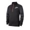 Nike Wild Runnung 1/2 Zip Shirt langarm F010 - schwarz